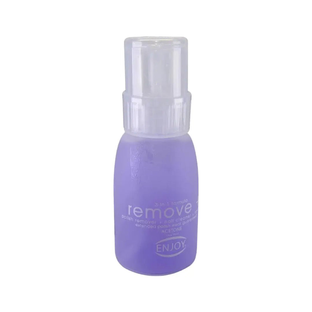 Enjoy Nail Polish Remover Acetone Purple 150ml