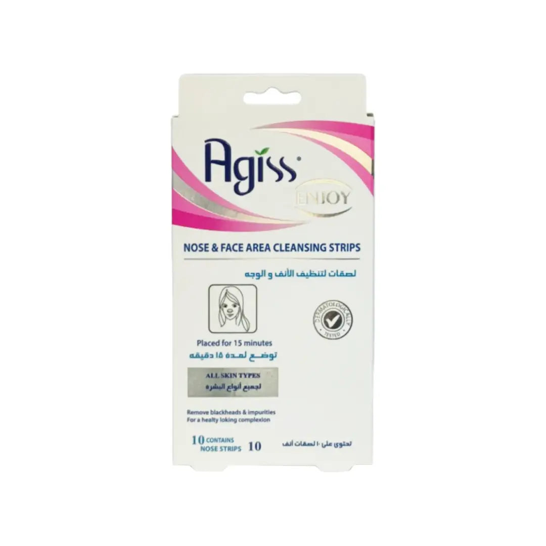 Enjoy Agiss Nose & Face Area Cleansing Strips 10s