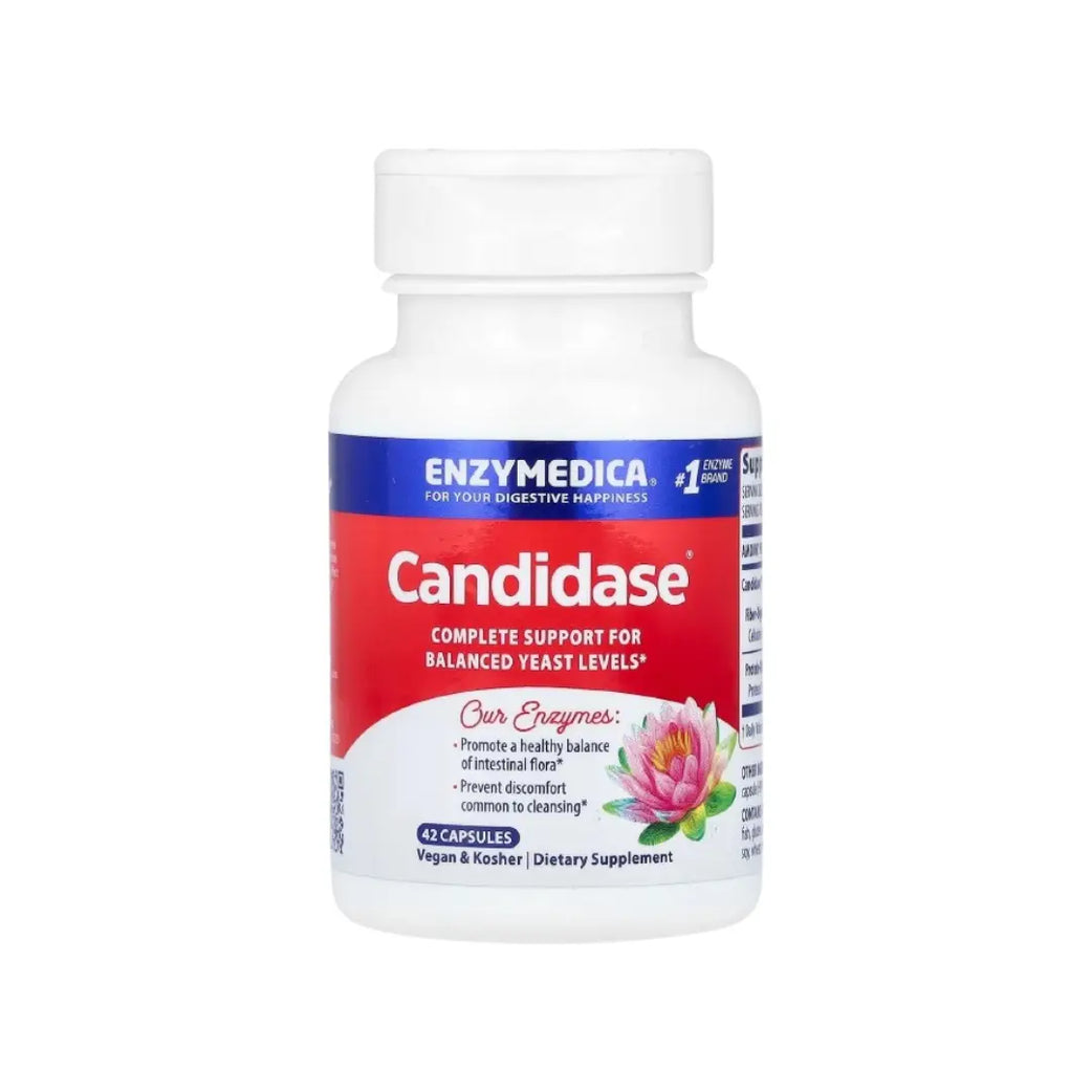 Enzymedica Candidase Capsules 42s – Digestive Enzyme Blend for Gut Balance Support
