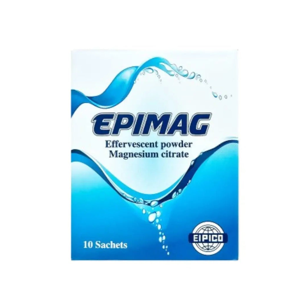 Epimag Effervescent Sachets 10s – Magnesium Citrate Effervescent Powder