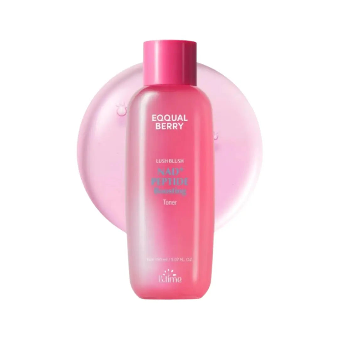 Eqqual Berry NAD+ Peptide Boosting Toner 150ml – Hydrating & Firming Facial Toner