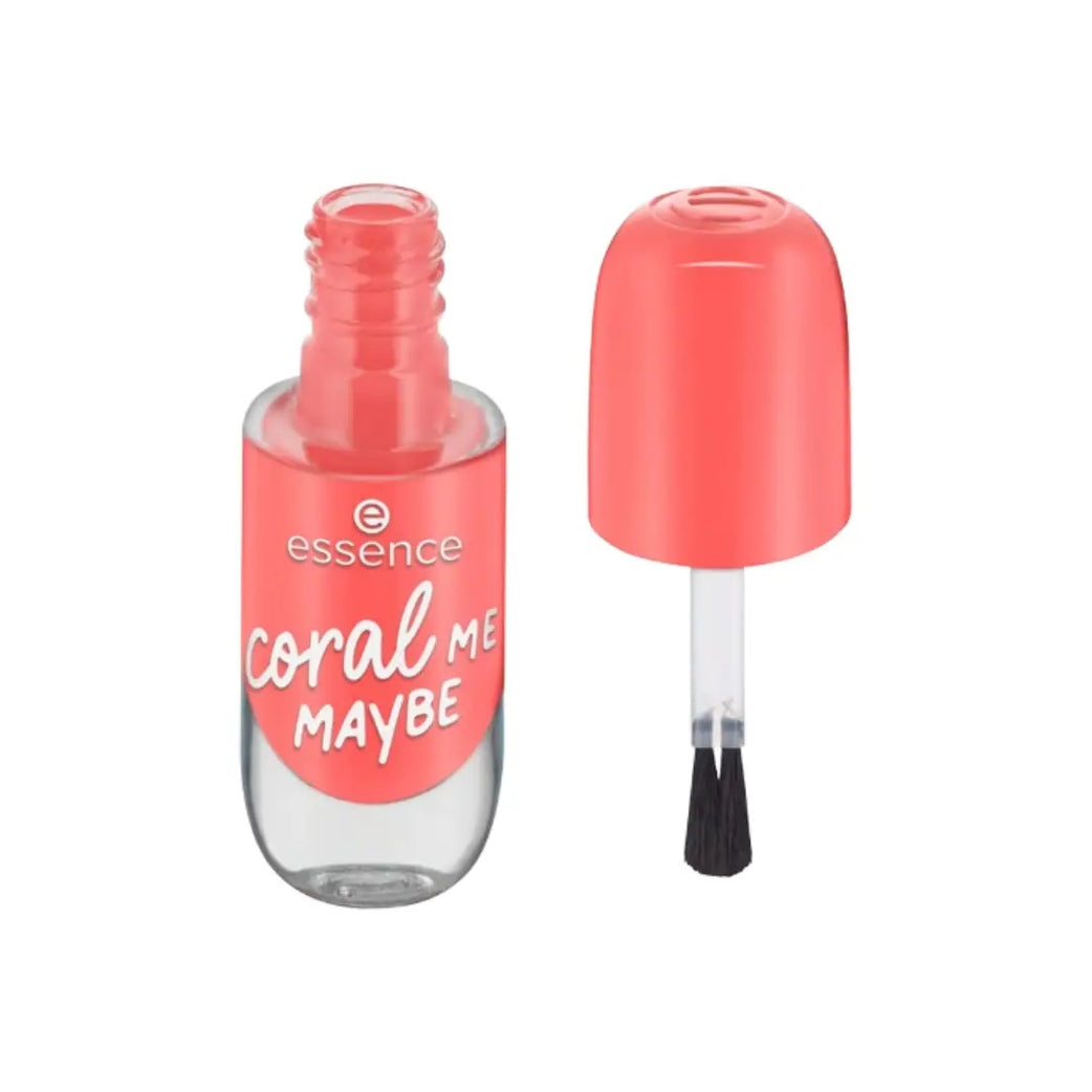 Essence Gel Nail Colour 52 Coral Me Maybe 8ml – Long-Lasting Glossy Nail Polish