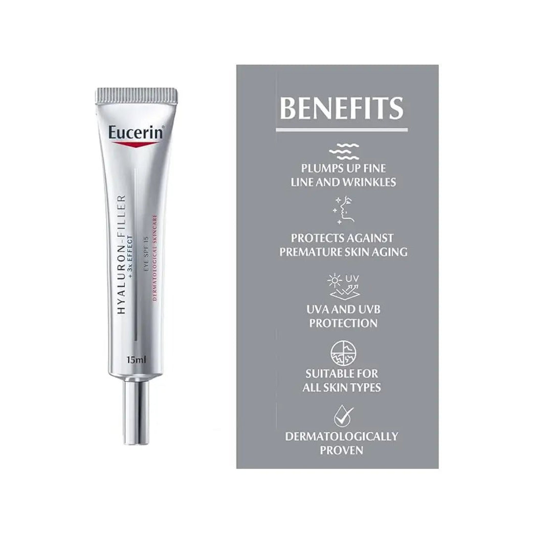 Eucerin Hyaluron Filler SPF15 Anti Wrinkle Eye Cream 15ML