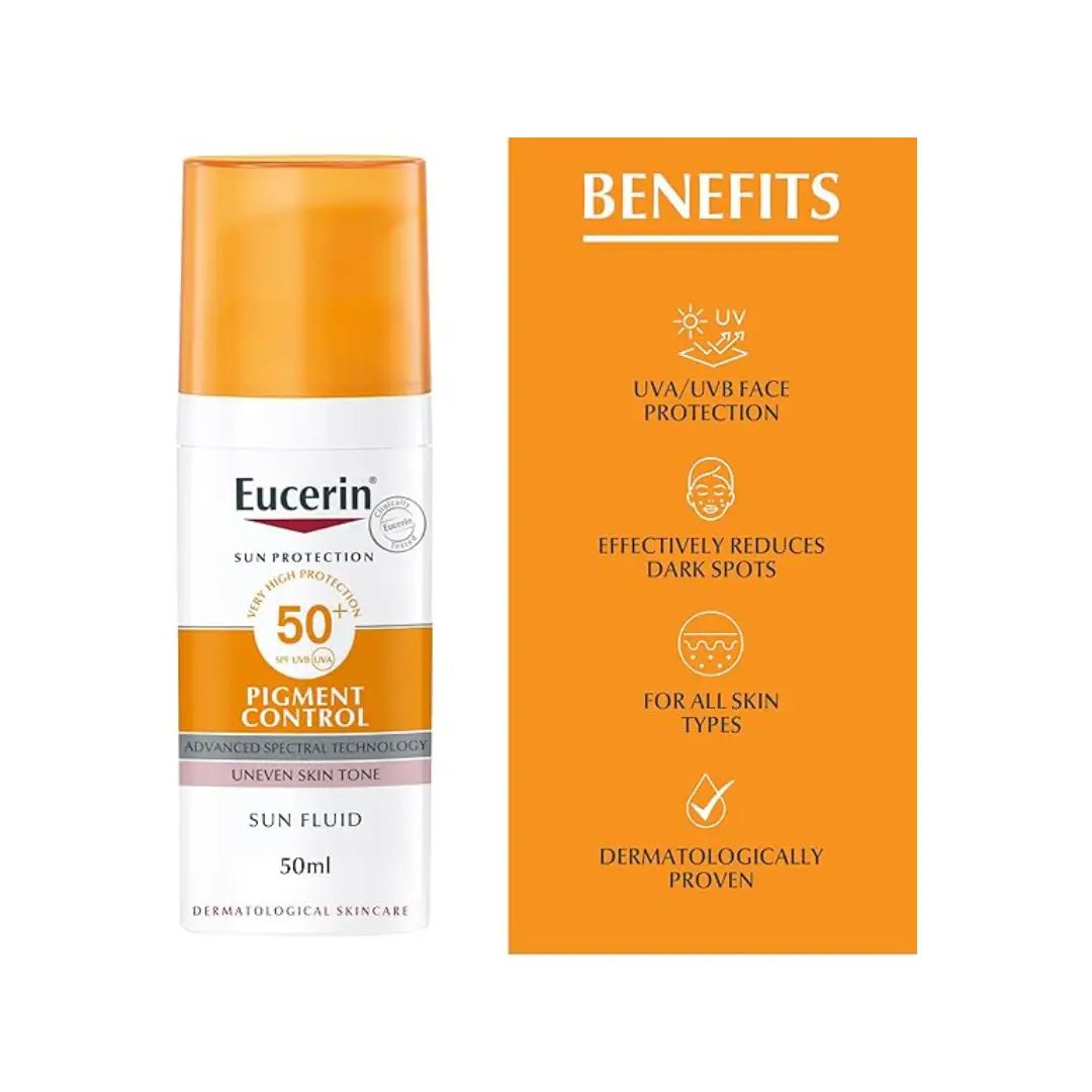 Eucerin Pigment Control SPF50+ Sun Fluid 50ML