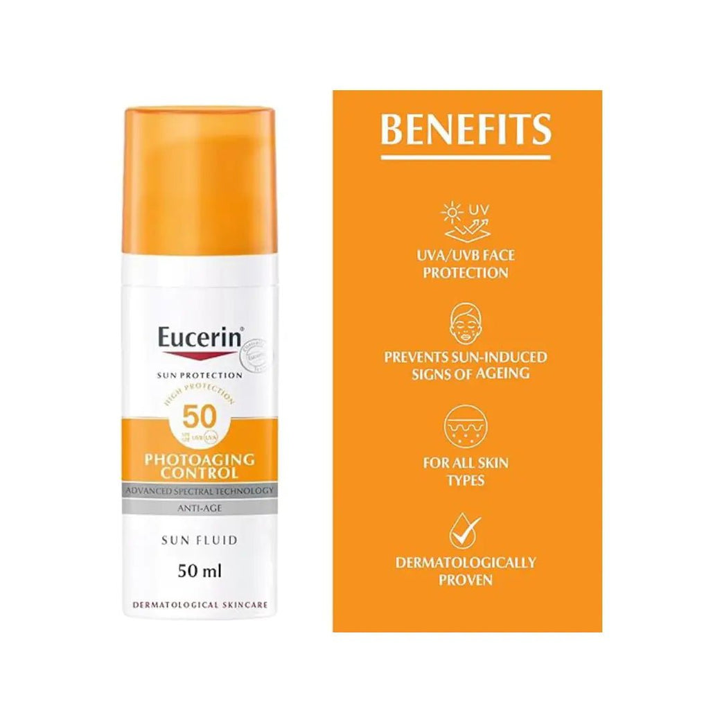 Eucerin Face Sun Fluid Anti Age SPF 50 50ML