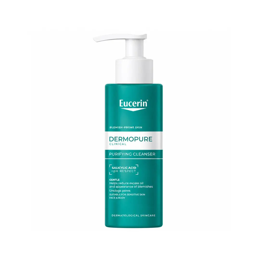 Eucerin DermoPure Purifying Cleanser 200ml – Facial Cleanser for Oily & Blemish-Prone Skin