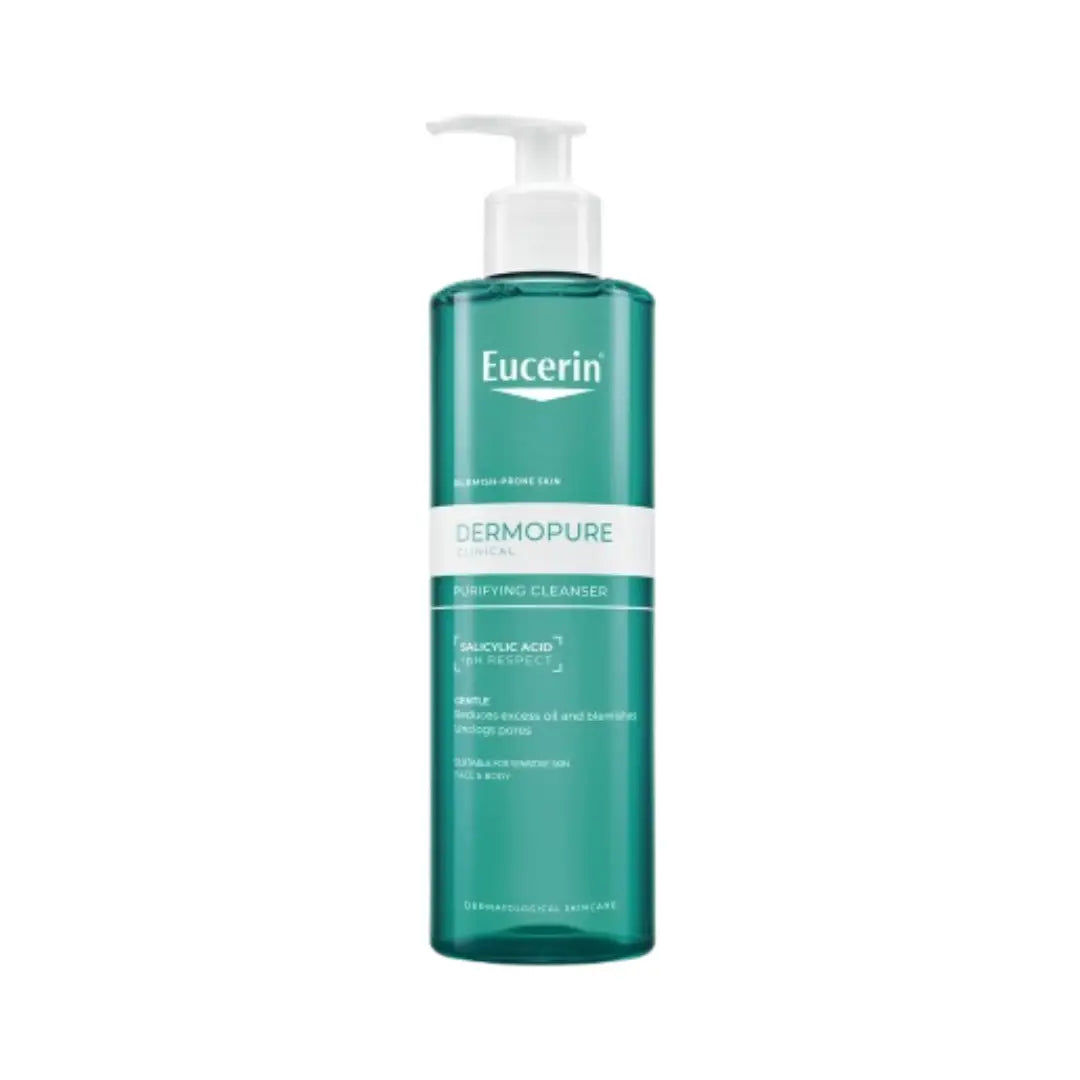 Eucerin DermoPure Purifying Cleanser 400ml – Gentle Cleansing Gel for Oily Skin