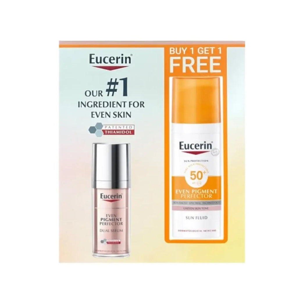 Eucerin Dual Serum 30ml + Pigment Control Fluid SPF50+ 50ml Promo Pack