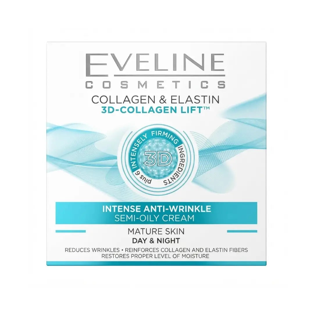 Eveline 3D Anti Wrinkle Day & Night Cream 50ml