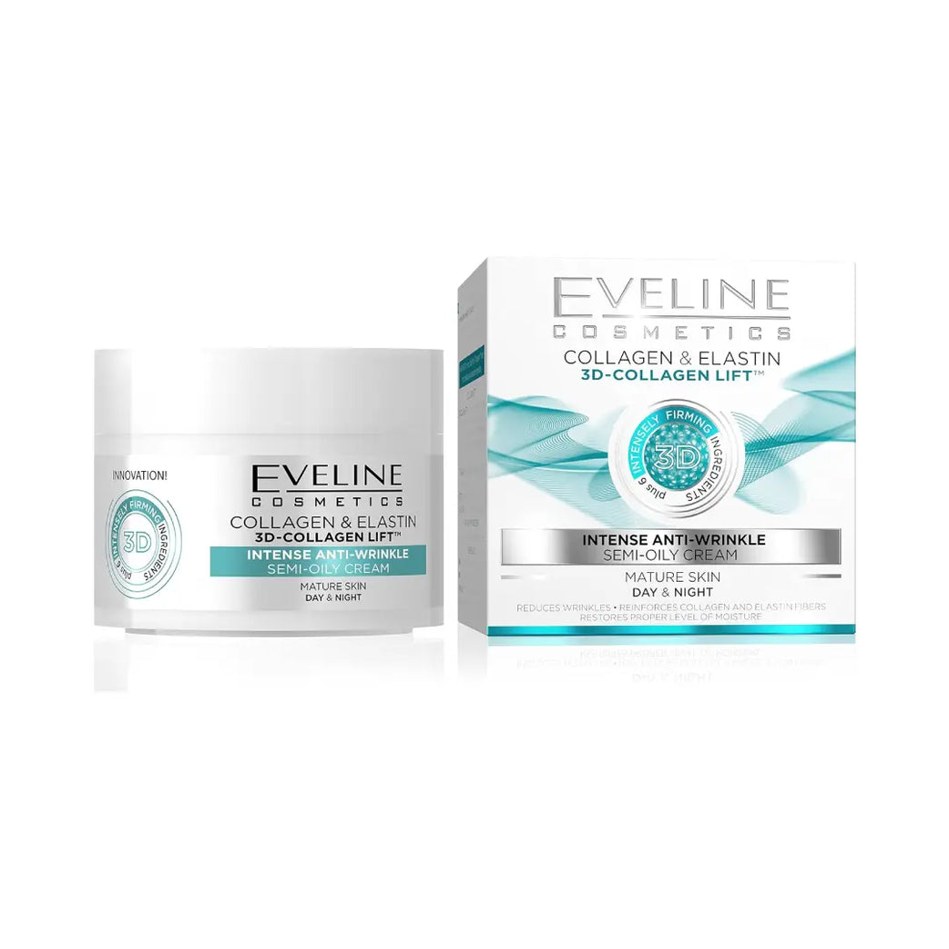 Eveline 3D Anti Wrinkle Day & Night Cream 50ml