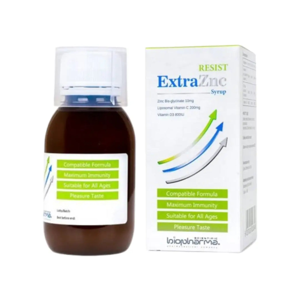 Extraznc Tab ExtraZnc Resist Syrup 100ML – Med7 Online