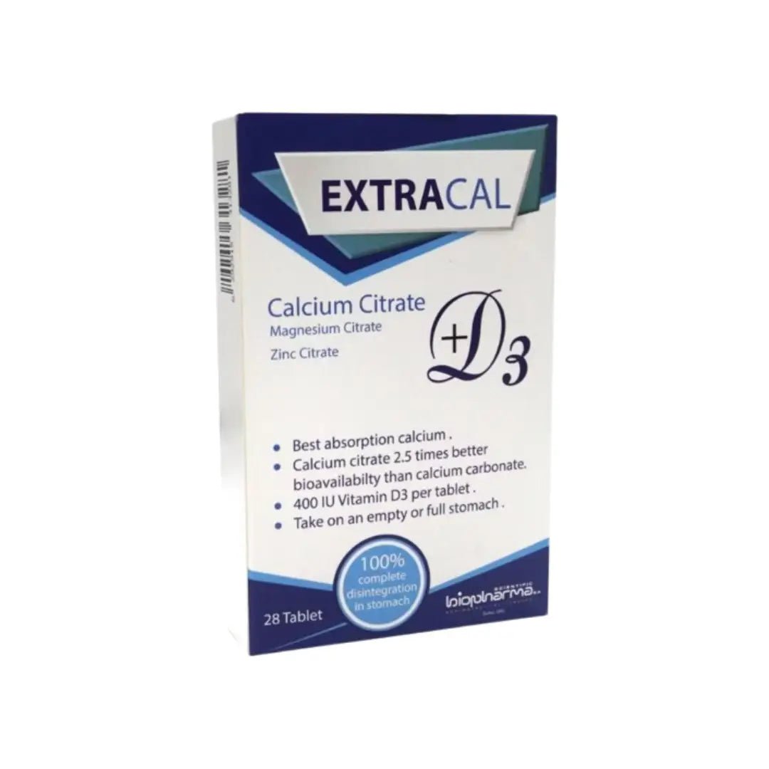 ExtraCal D3 Tablet 28s