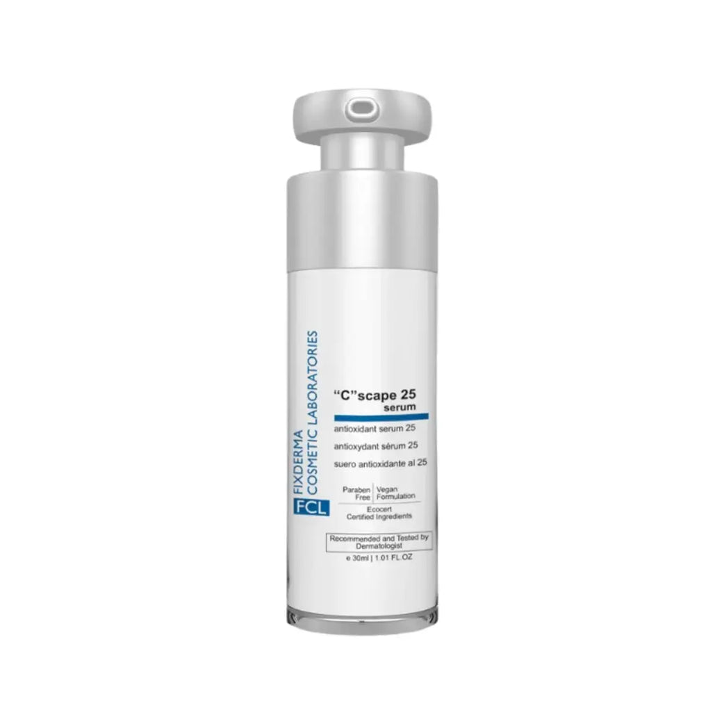 FCL C Scape 25 Serum 30ml – 25% Vitamin C Brightening Face Serum for Radiant, Even-Toned Skin