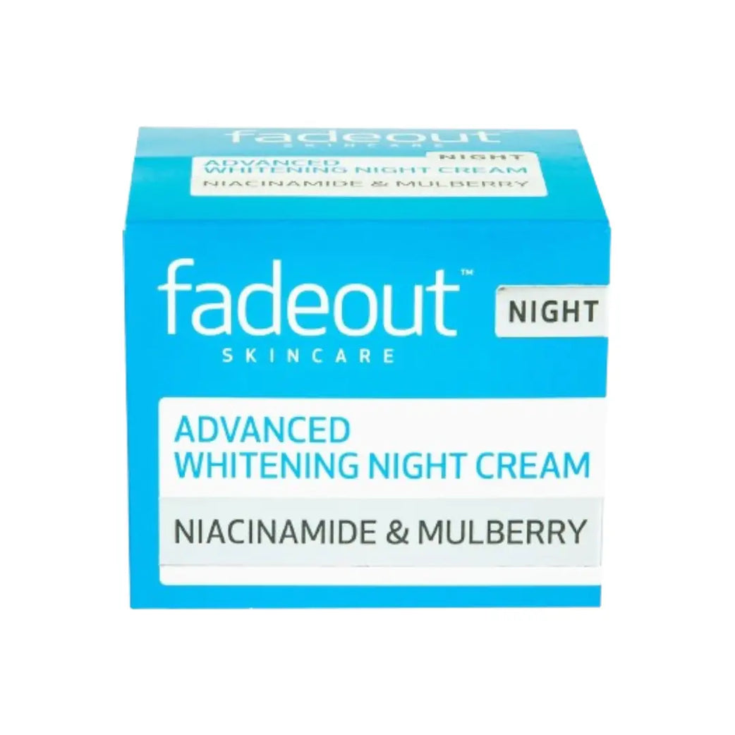 Fade Out Advanced Whitening Night Cream 50ml – Overnight Brightening Moisturizer for Dark Spots & Uneven Skin Tone