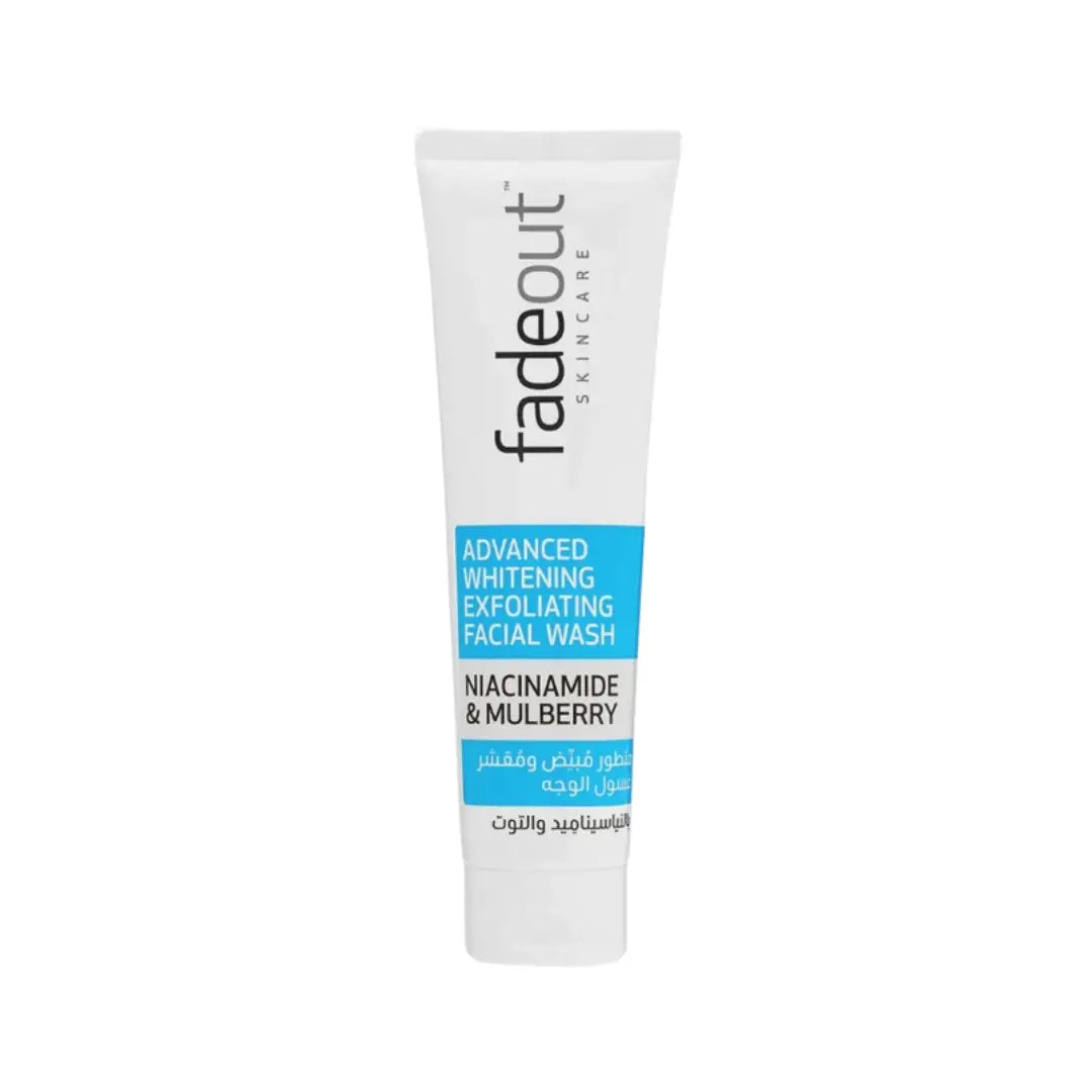 Fade Out Advanced Brightening Exfoliating Facial Wash 100ml – Exfoliating Face Cleanser for Dark Spots & Uneven Skin Tone