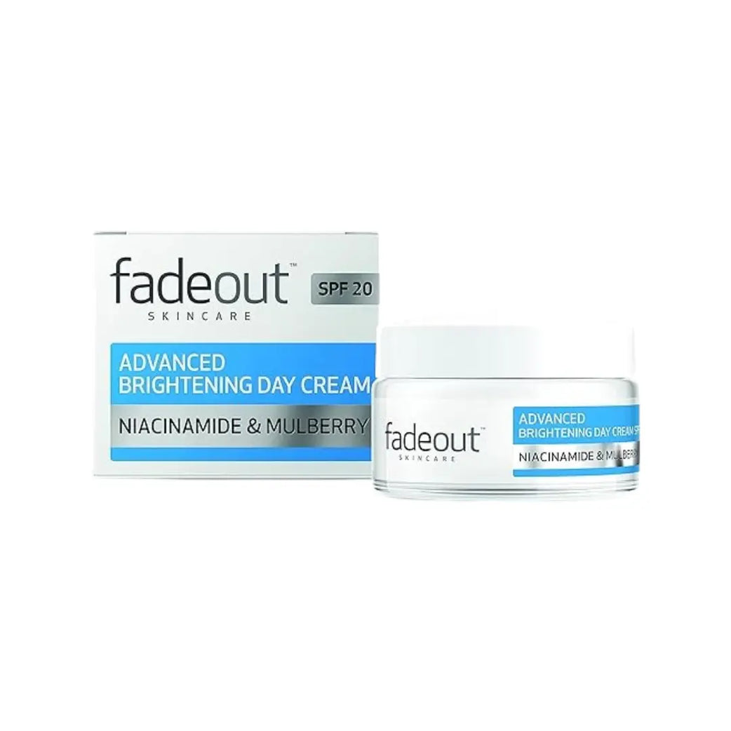 Fadeout Advanced Whitening Day SPF20 Cream 50ml – Brightening & Sun Protection Daily Moisturizer