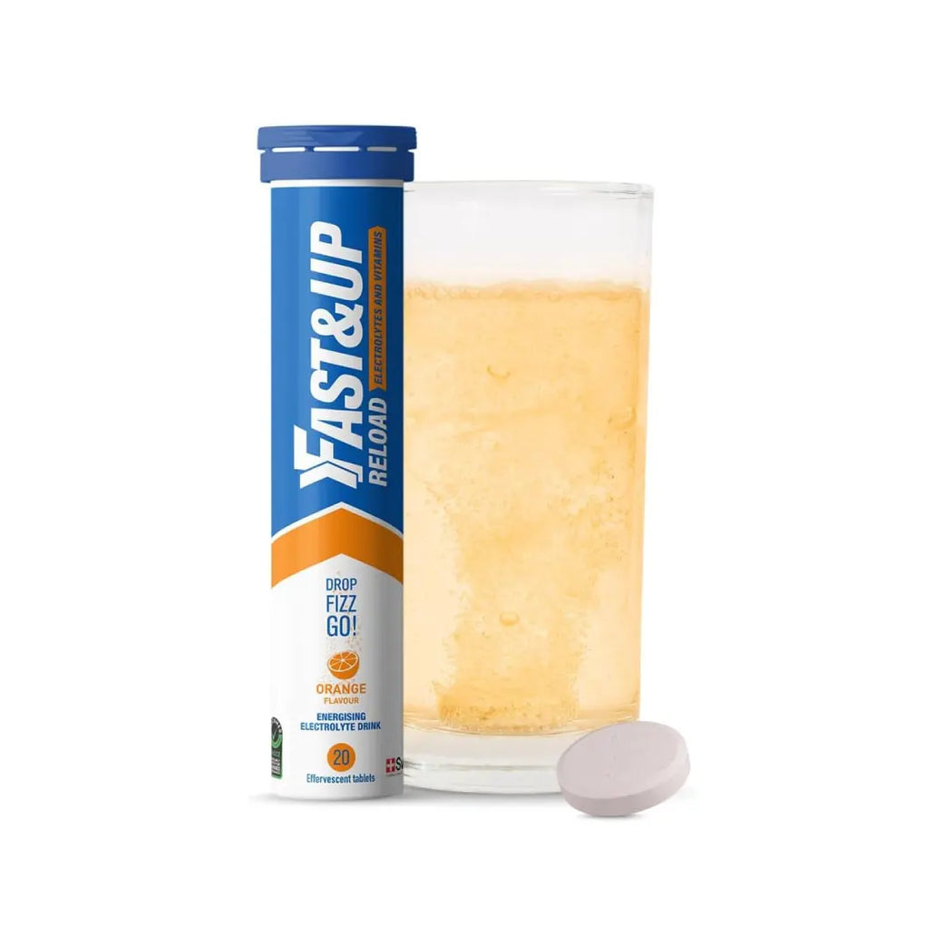 Fast&Up Reload Effervescent Orange 20 Tablets