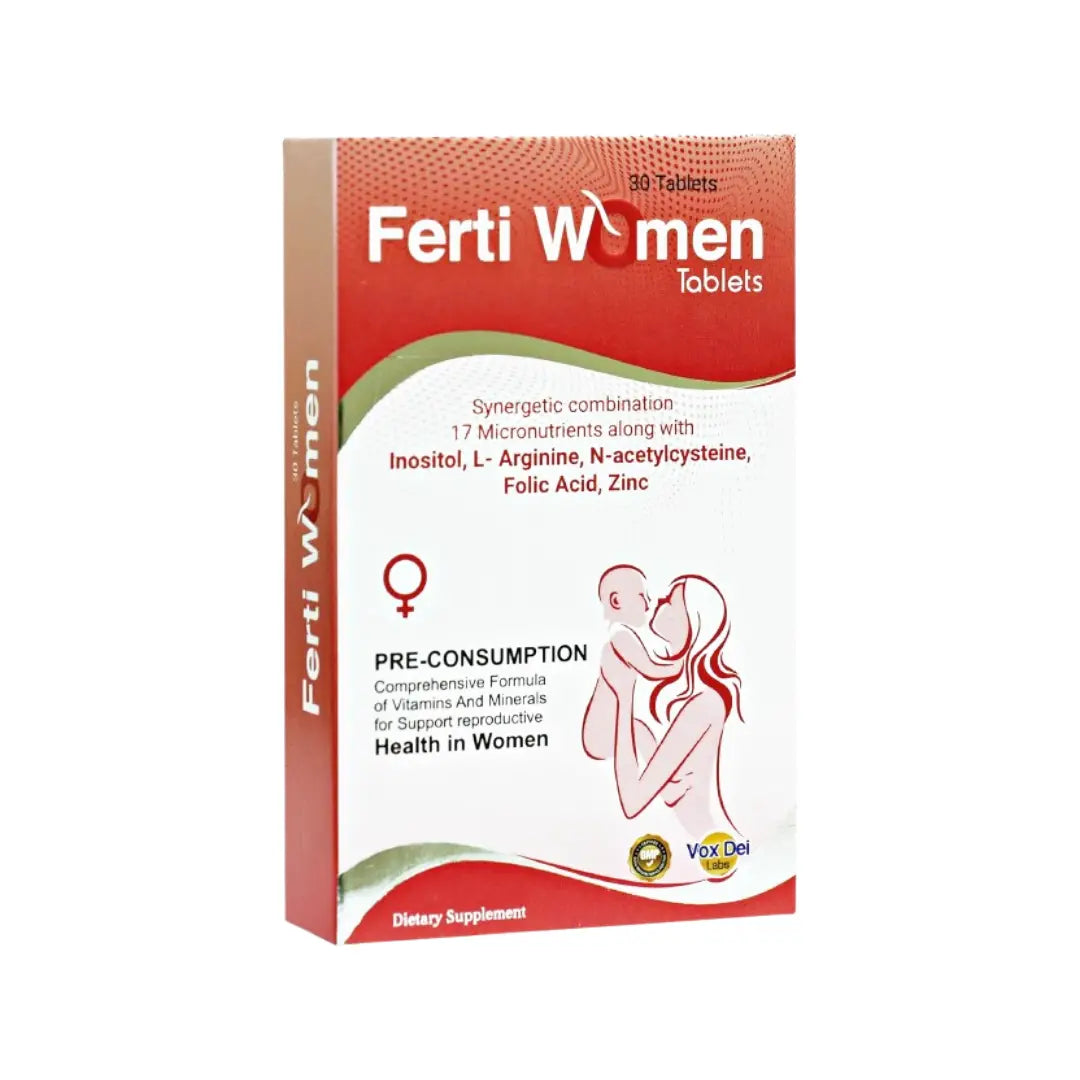 Ferti Women Tablets 30s – Women’s Reproductive Health & Nutritional Support Supplement