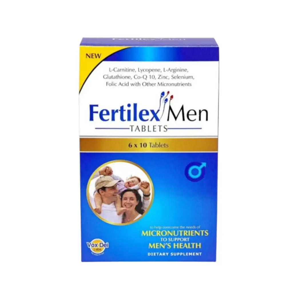 Fertilex Men Tablets 60s – Daily Men’s Multivitamin with Vitamins & Minerals for Energy & Wellness Support