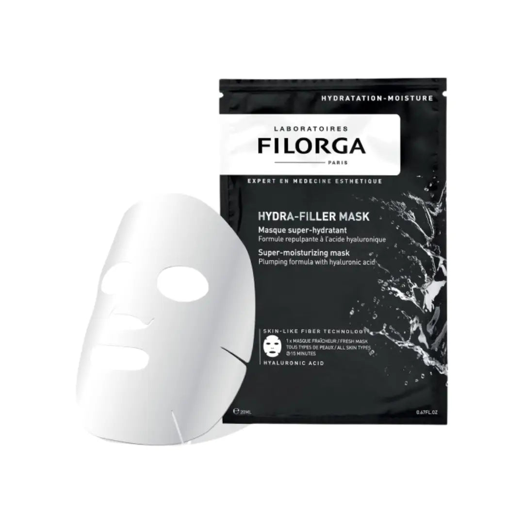 Filorga Hydra Filler Moisturizing Face Mask 12 Sheets – Hydrating & Refreshing Sheet Mask