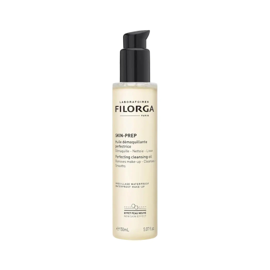 Filorga Skin Prep Perfecting Cleansing Oil 150ml – Gentle Makeup Remover & Face Cleanser
