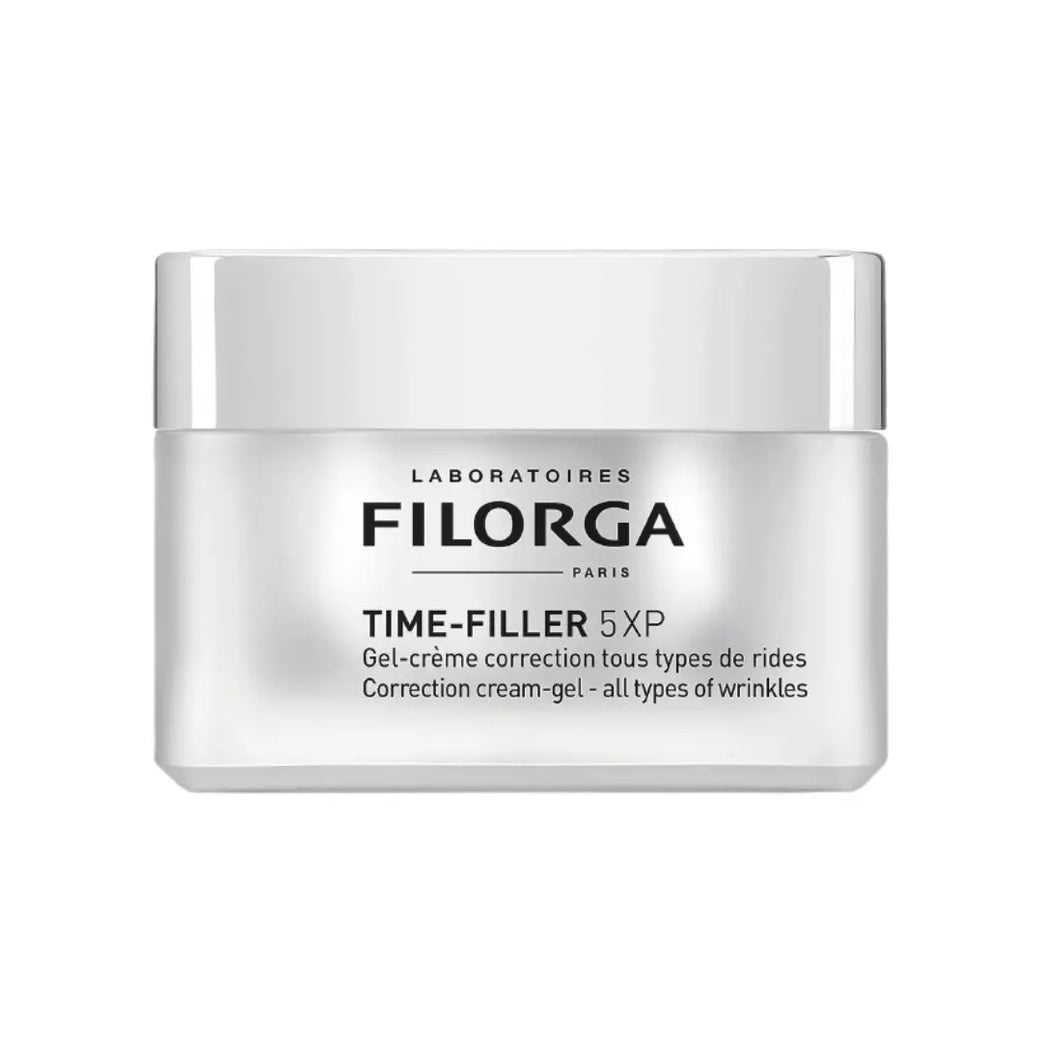 Filorga Time Filler 5XP Gel Cream 50ml – Lightweight Smoothing Face Moisturizer for Combination to Oily Skin