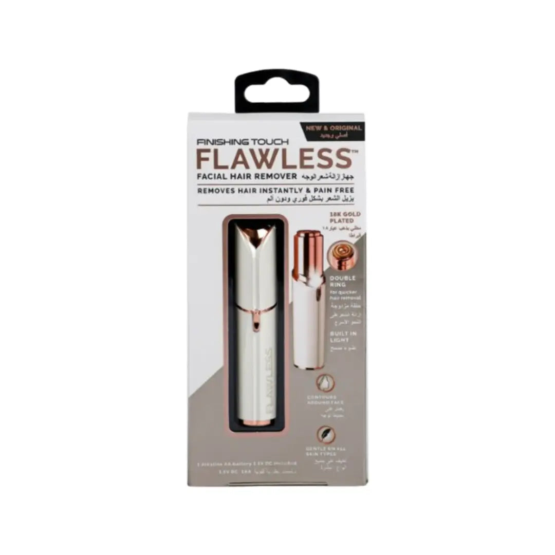 Finishing Touch Flawless Facial Hair Remover – Portable Electric Face Hair Trimmer