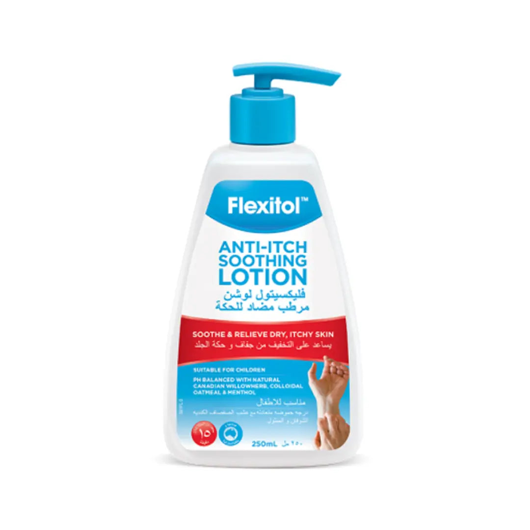Flexitol Anti-Itch Soothing Lotion 250ml | Moisturizing Lotion for Dry, Itchy & Sensitive Skin