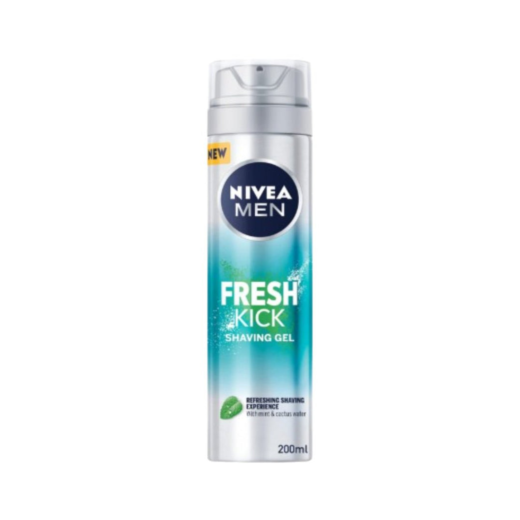NIVEA MEN  Fresh Kick Shaving Gel 200ml