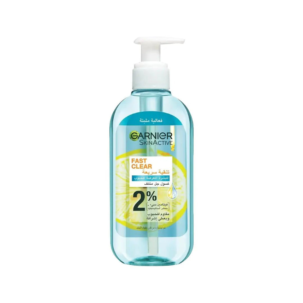GARNIER Skin Active Fast Clear Gel Wash 200ml