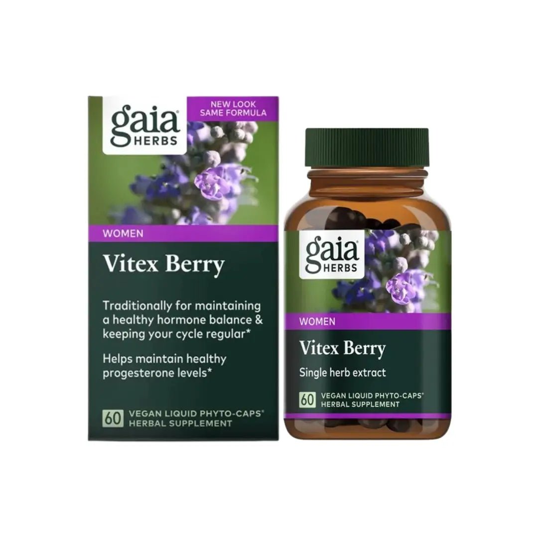 Gaia Herbs Vitex Berry Women Cap 60s