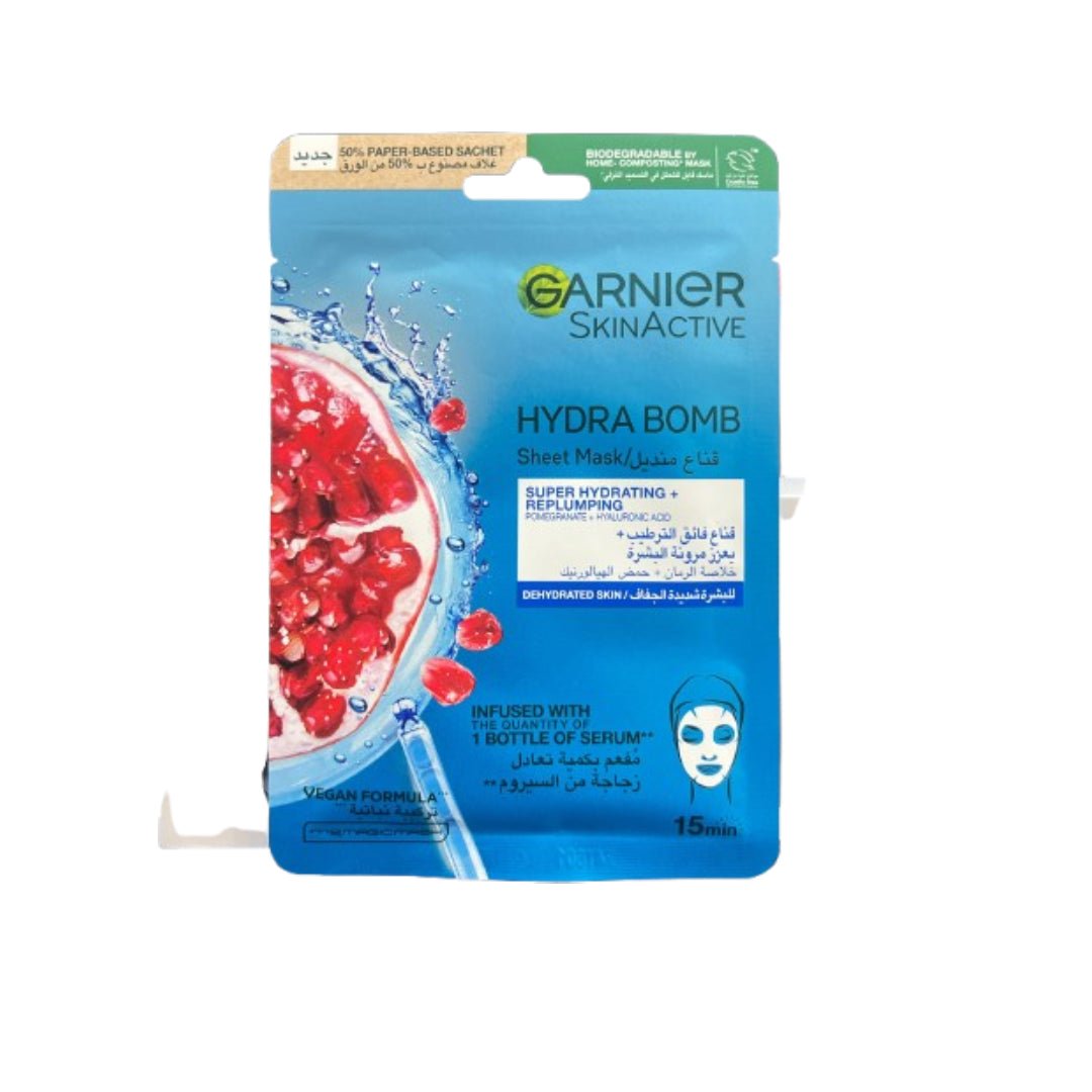 Garnier Skin Active Hydra Bomb Sheet Mask with Pomegranate – Med7 Online