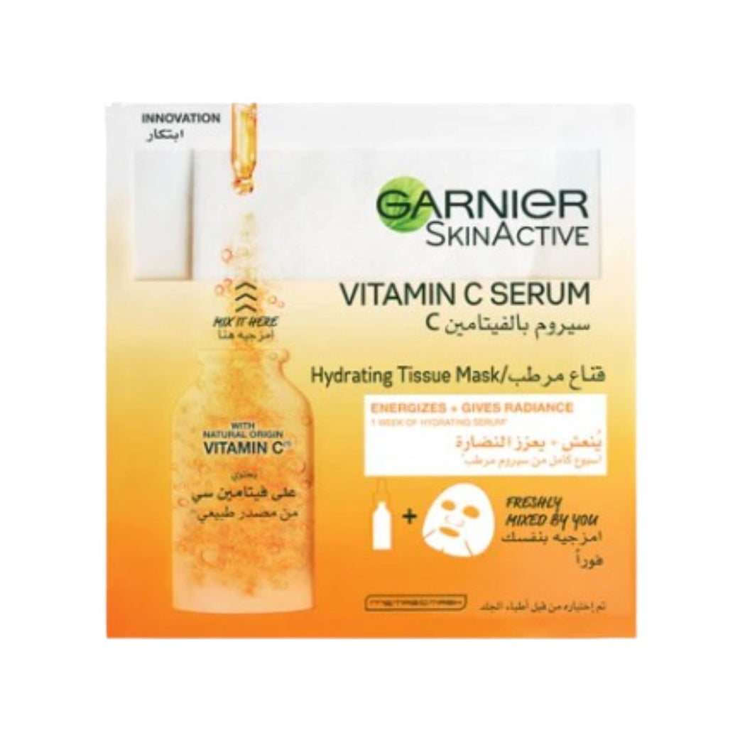 Garnier Skin Active Vitamin C Shot Hydrating Tissue Mask – Med7 Online