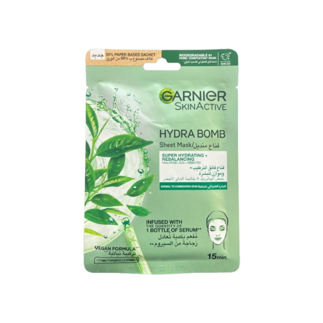 Garnier Skin Active Hydra Bomb Sheet Mask with Green Tea