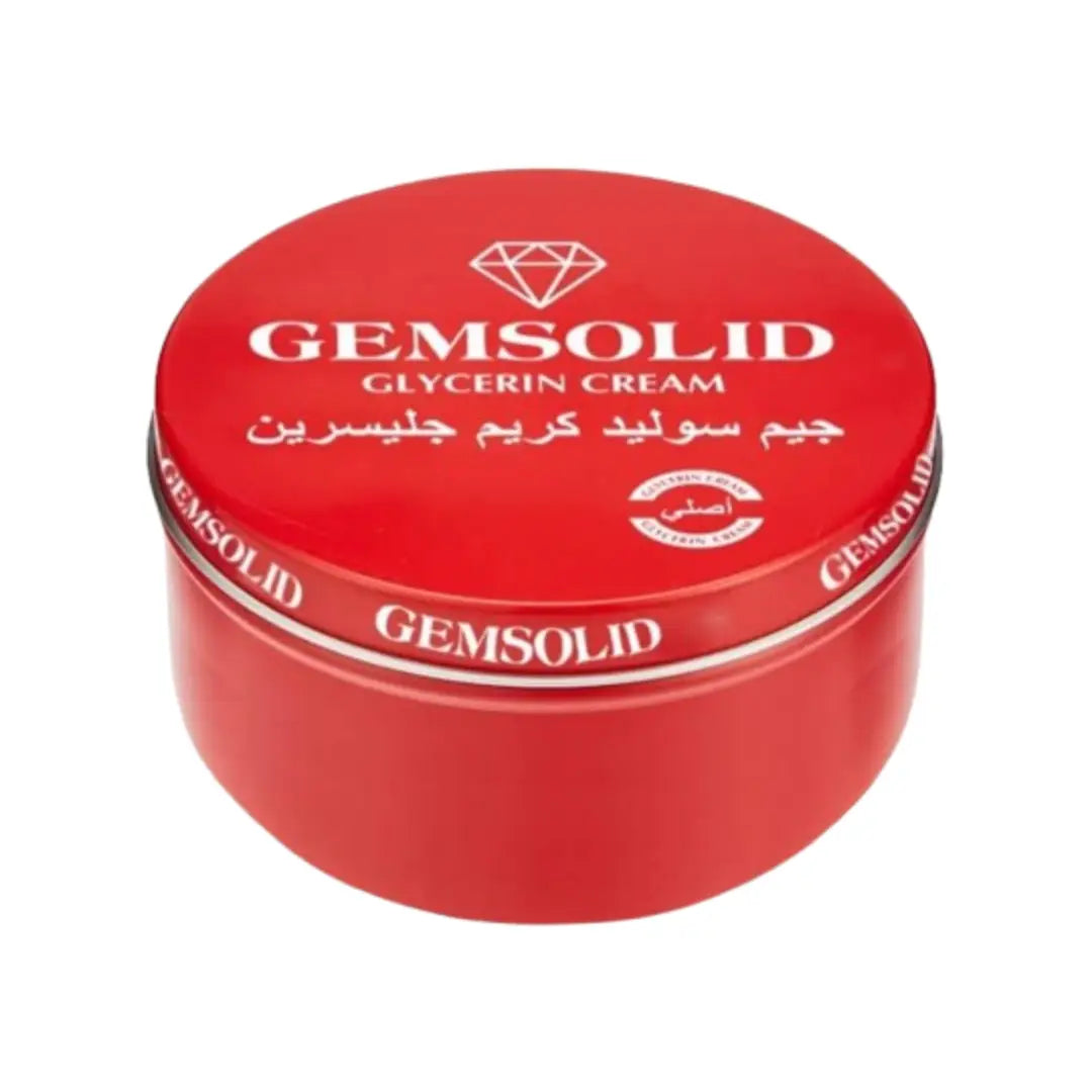 Gemsolid Glycerin Cream 400ml | Deep Hydration Moisturizer for Dry & Sensitive Skin | Non-Comedogenic Skin Barrier Care