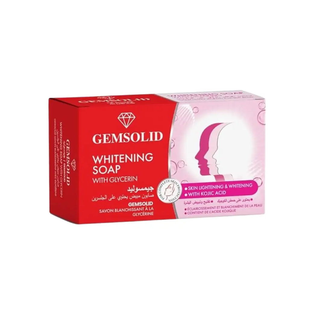 Gemsolid Whitening Soap with Glycerin 125g