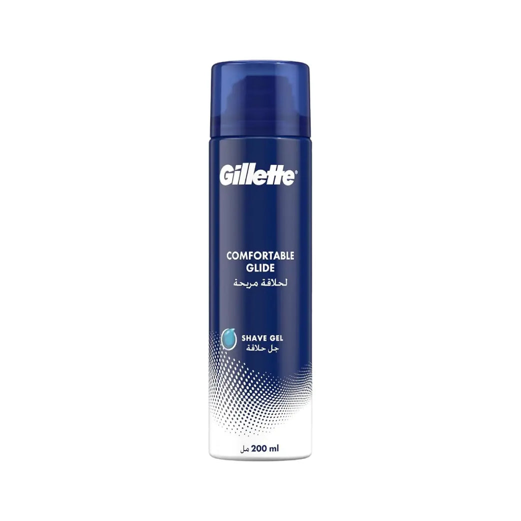 Gillette Comfort Glide Shave Gel 200ml | Hydrating Shaving Gel for Smooth & Comfortable Shave