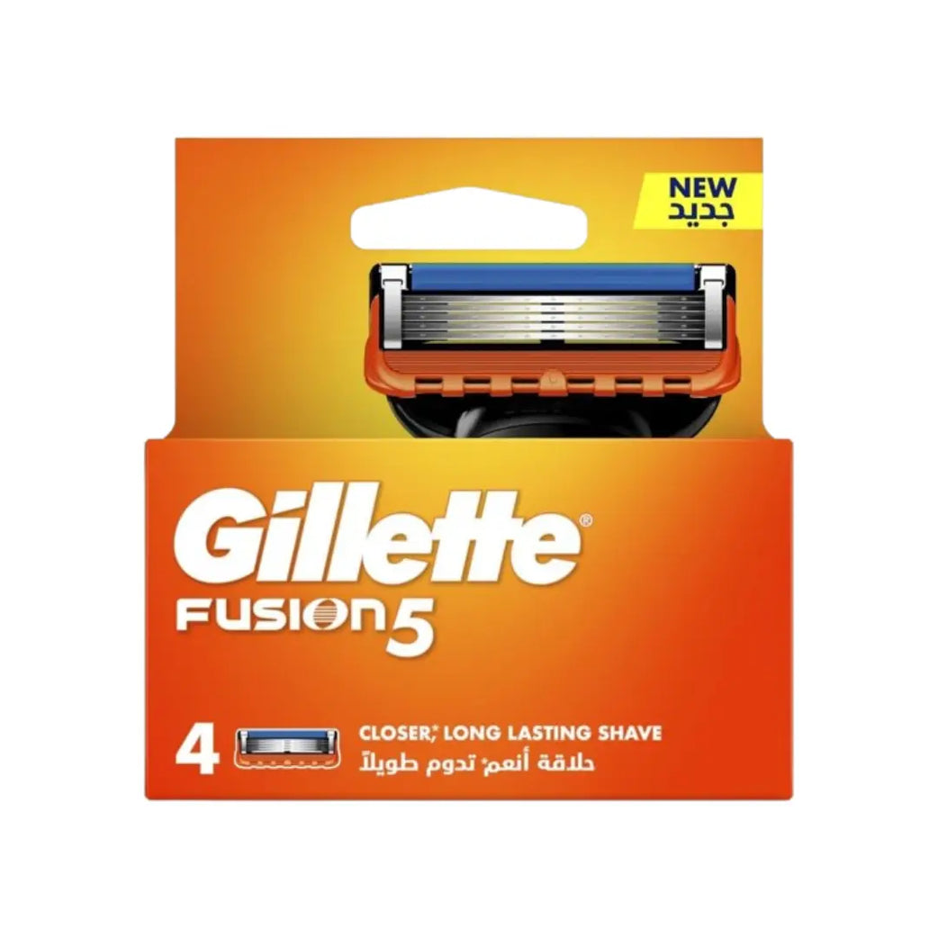 Gillette Fusion5 Blade Refills 4s | 5-Blade Razor Cartridges for Smooth & Precise Shaving
