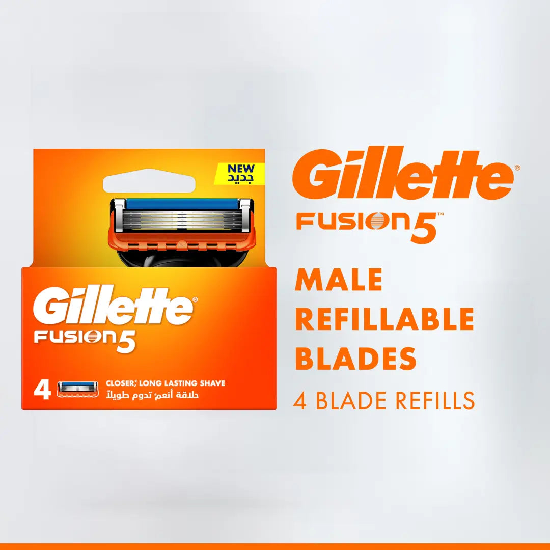 Gillete Fusion 5 Blade 4s