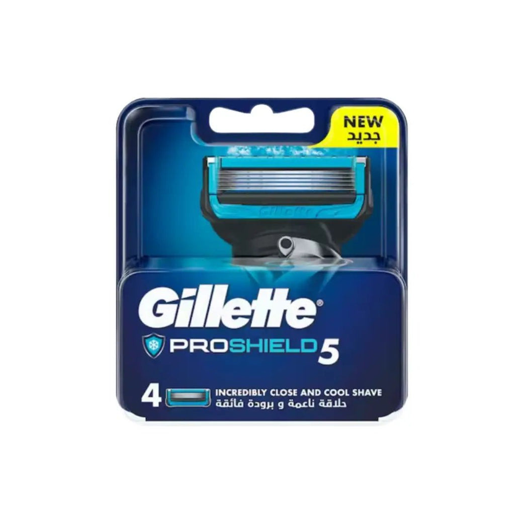 Gillette Proshield 5 Razor 4s 12518