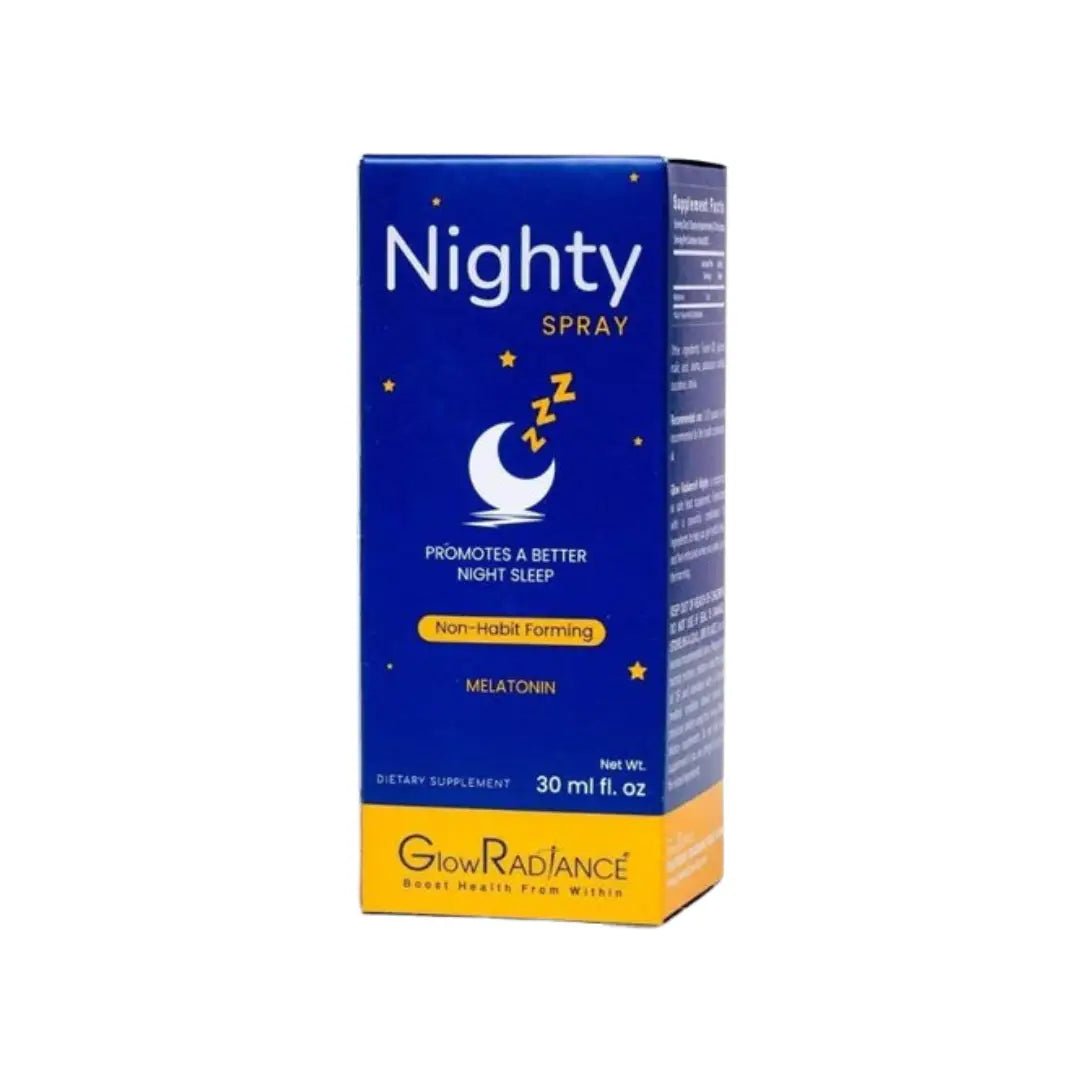 Glow Radiance Nighty Sleep Spray 30ML for restful sleep and nighttime relaxation