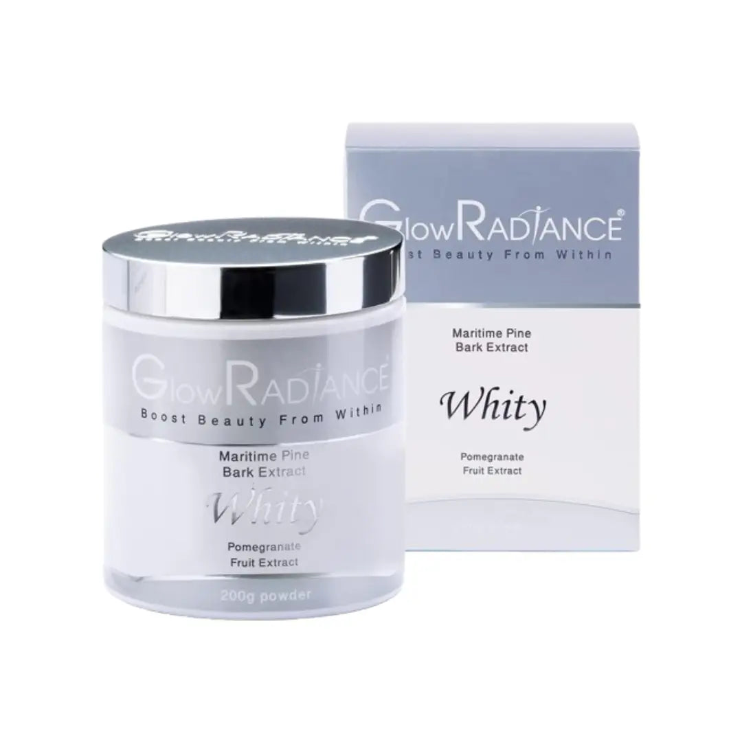 Glow Radiance Whitty Powder 200g – Skin Brightening & Even Tone Face and Body Care Powder