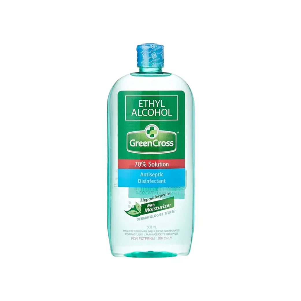 GreenCross Ethyl Alcohol 70% Antiseptic Disinfectant 500ml