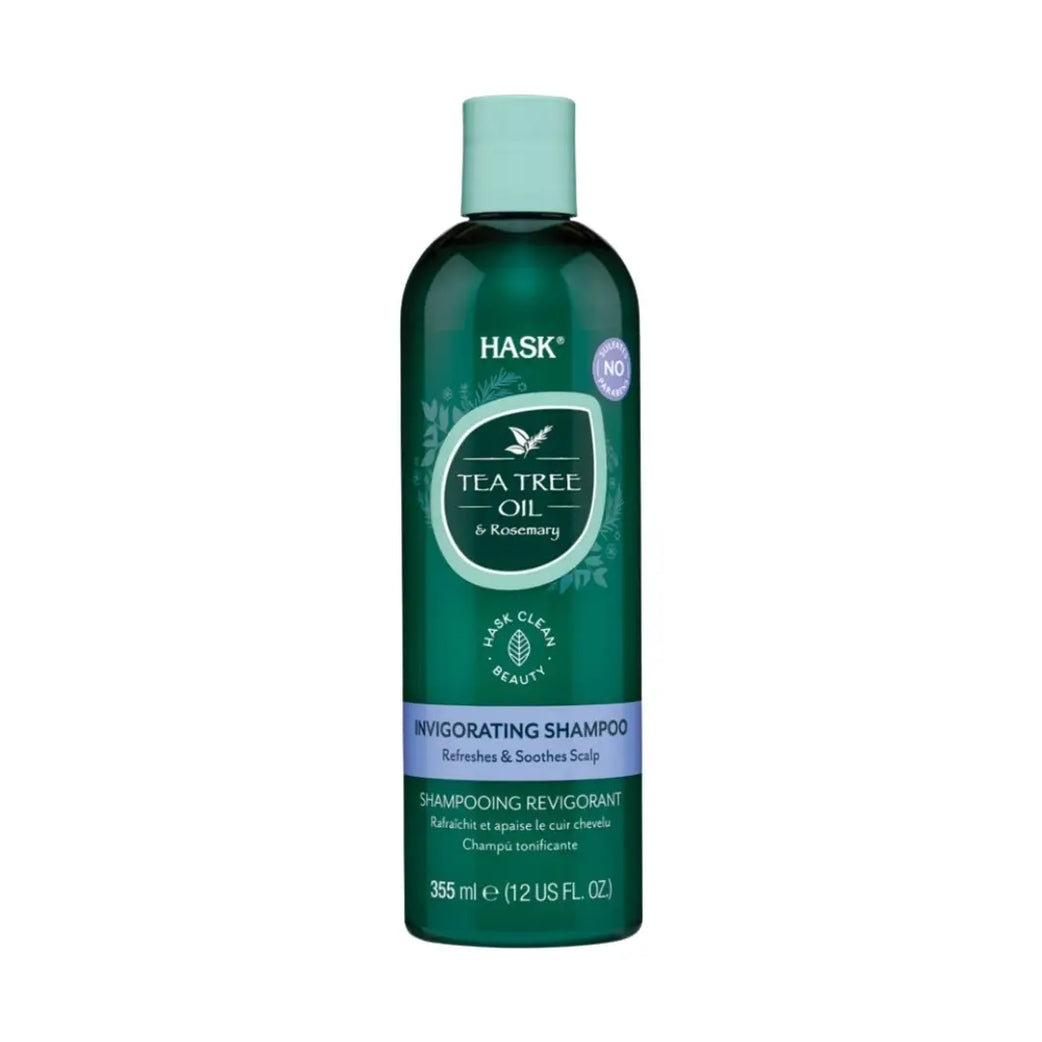 HASK Tea Tree Oil & Rosemary Invigorating Shampoo 355ml