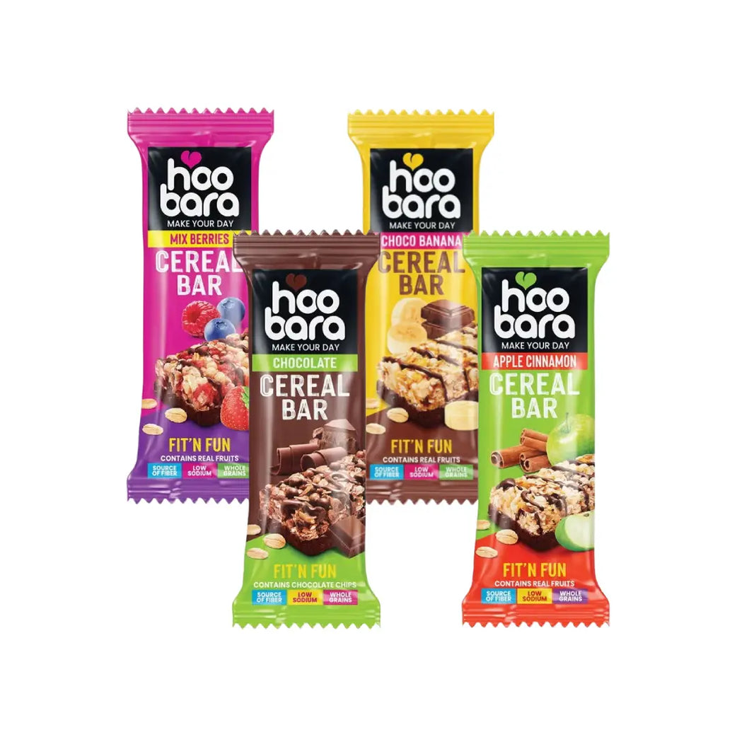 HOO BARA Cereal Bar 30g Assorted