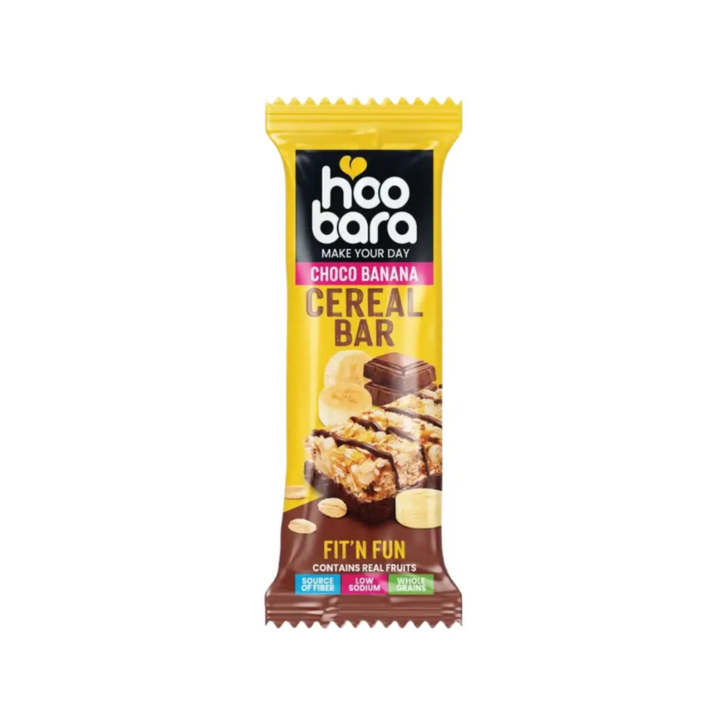 HOO BARA Choco Banana Cereal Bar 30g