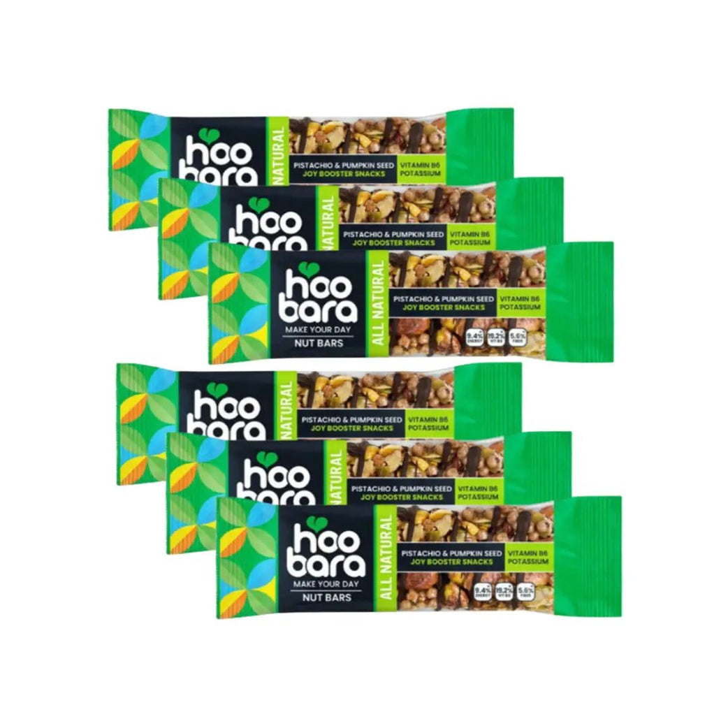 HOO BARA Pistachio & Pumpkin Seed Bar