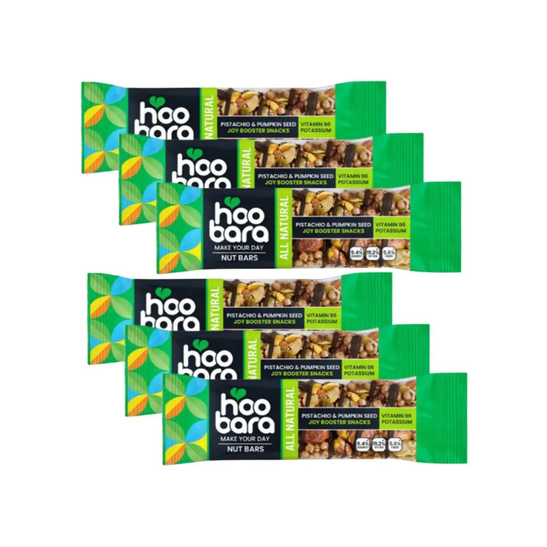 HOO BARA Pistachio & Pumpkin Seed Bar