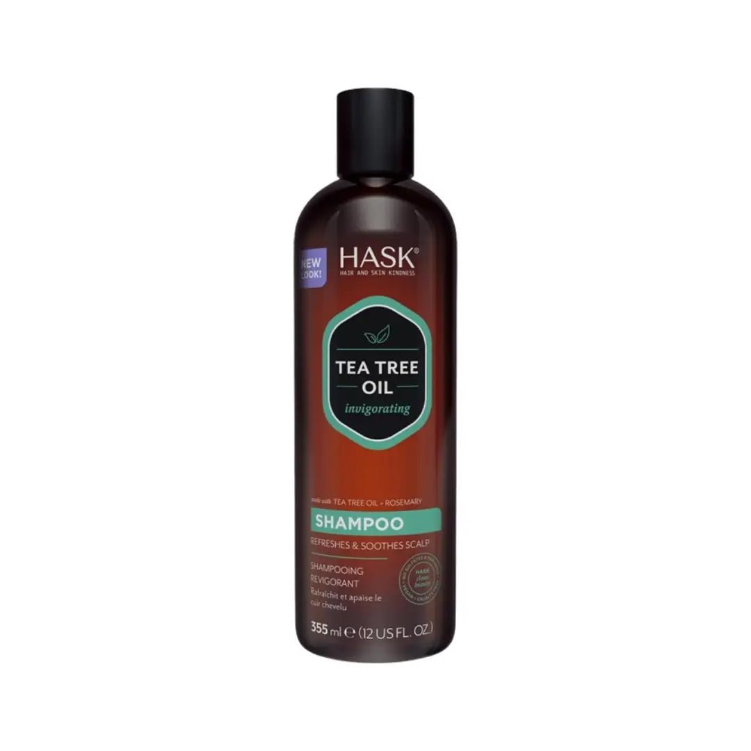 HASK Tea Tree Oil & Rosemary Invigorating Shampoo 355ml