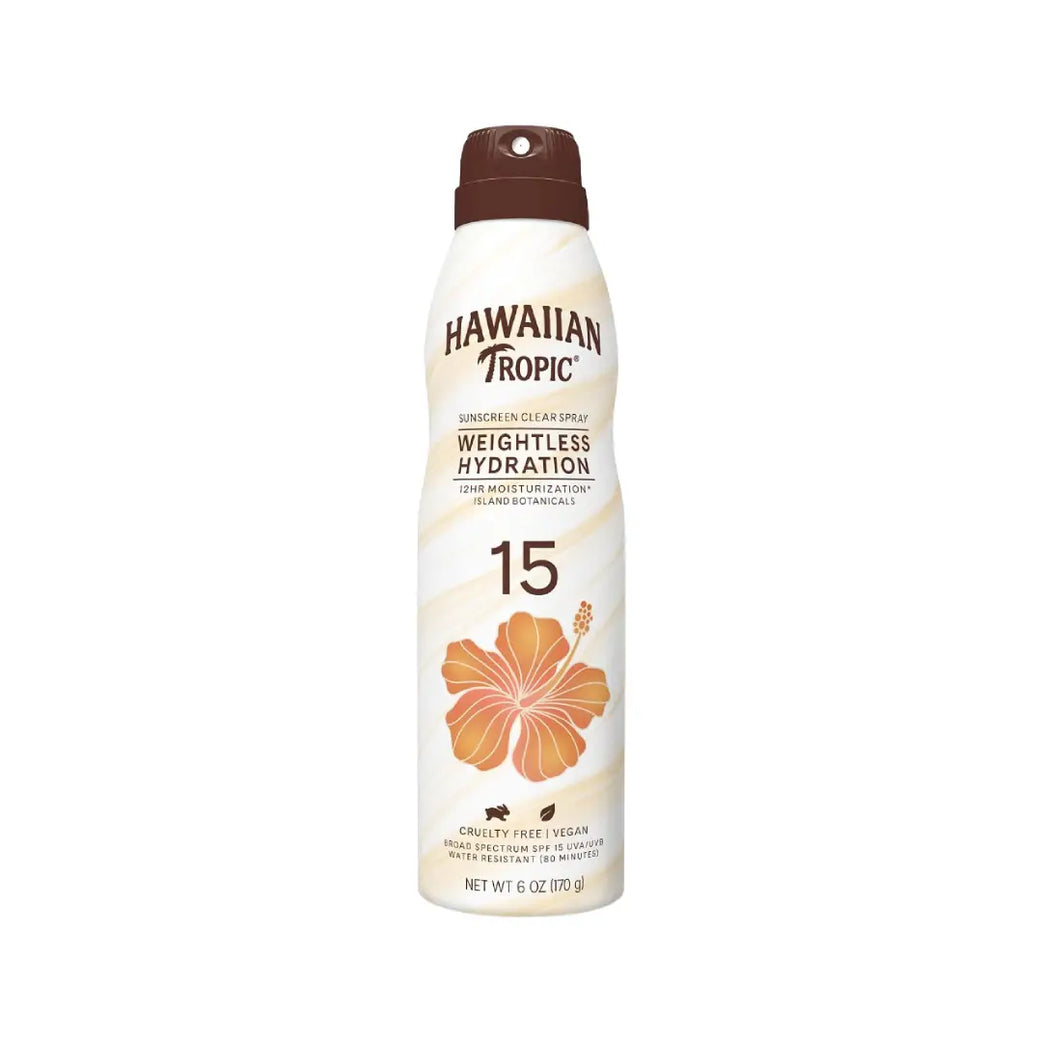 Hawaiian Tropic SPF15 Weightless Hydration Spray 170G